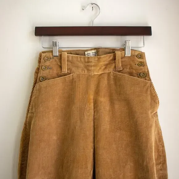 1947 Vintage Corduroy Riding Pants Women's Size Small - Picture 2 of 8